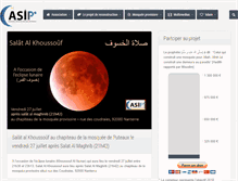 Tablet Screenshot of mosquee-puteaux.fr